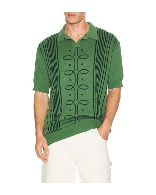 BOUND Polohemd in Green für Herren