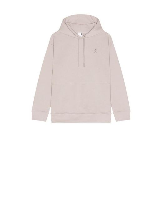 On Shoes Gray Club Collect Hoodie Geo for men