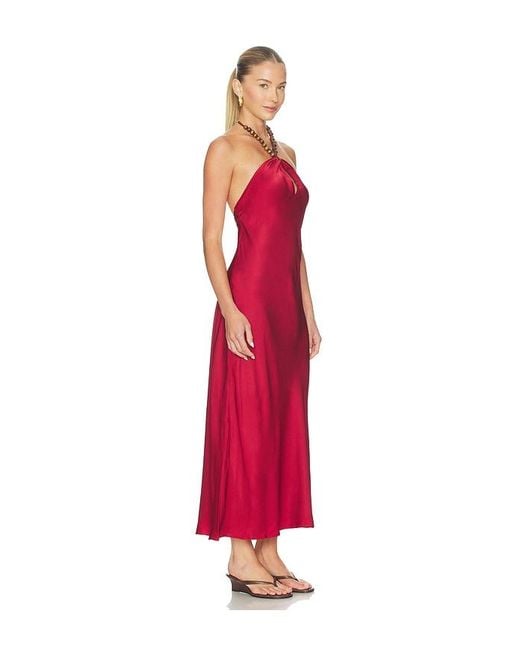 Cami NYC Giulia Hammered Halter Dress