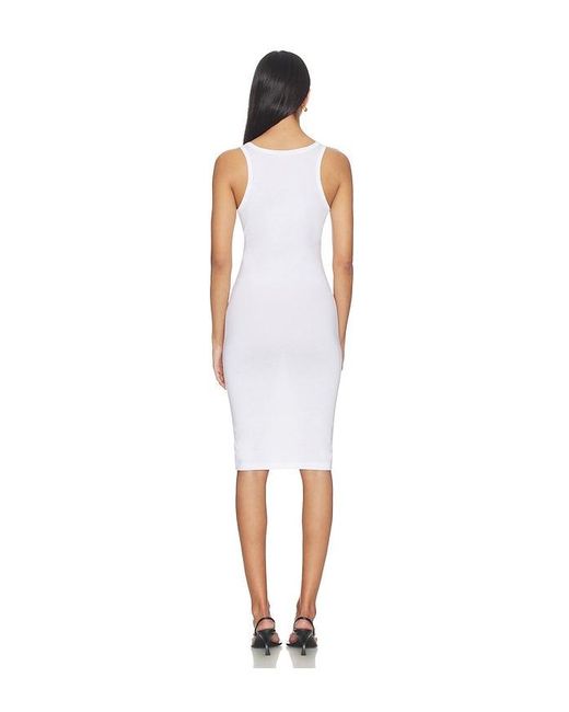 Coperni White C Logo Tank Dress