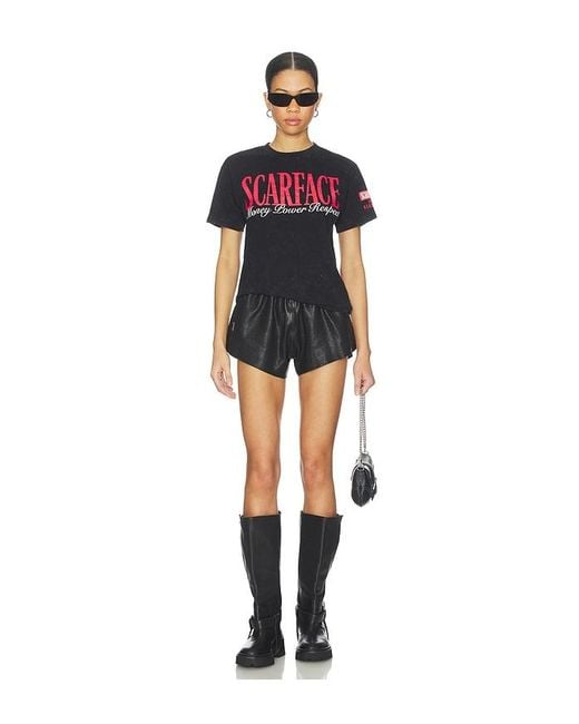 Reason Red Scarface Washed Tee for men