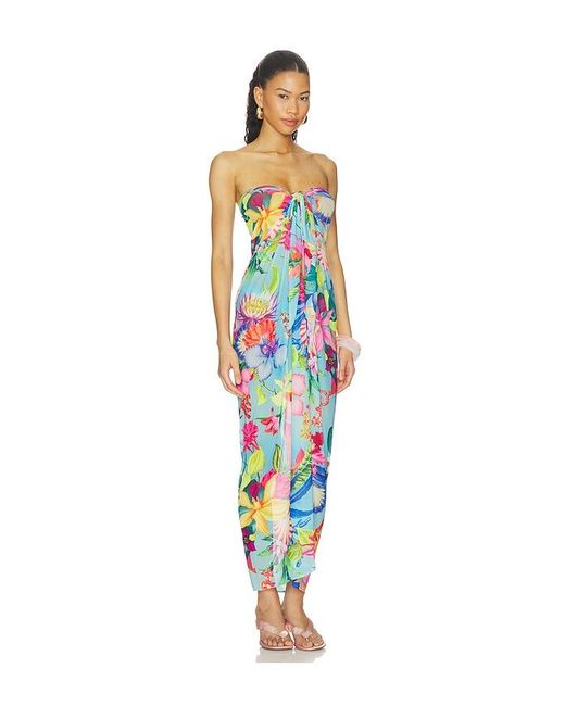 Luli Fama Blue X Revolve Oceans Kiss Long Wrap
