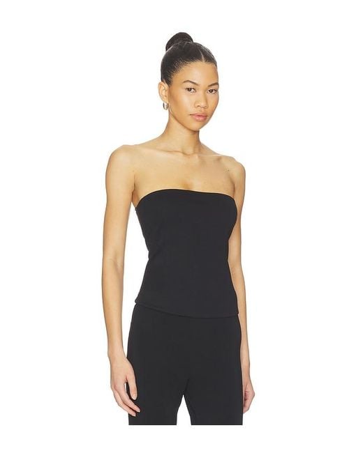 RUE SOPHIE Black Demi Top