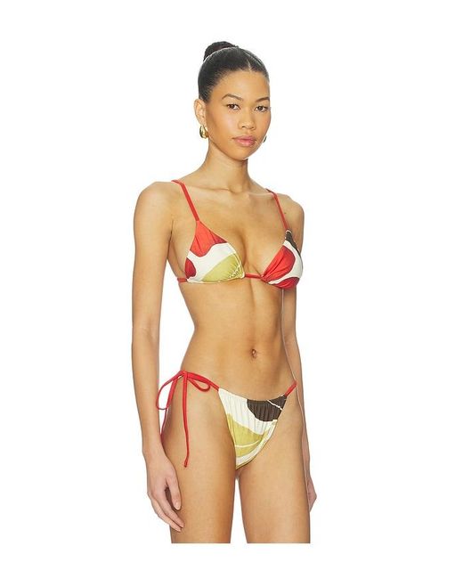 Sir Multicolor Julietta String Triangle Bikini Top