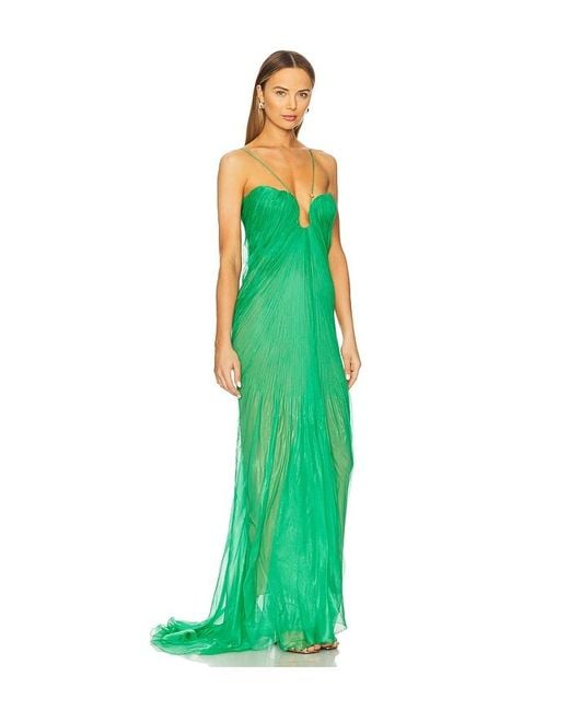Maria Lucia Hohan Green Raisa Dress