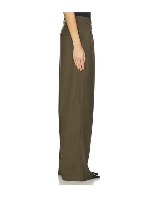 MOTHER OF ALL Green Moa Low Waist Wide Leg