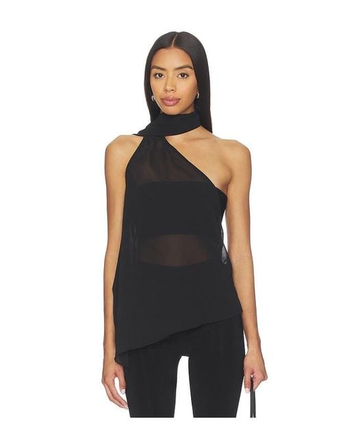 superdown Black Gabriette Choker Top