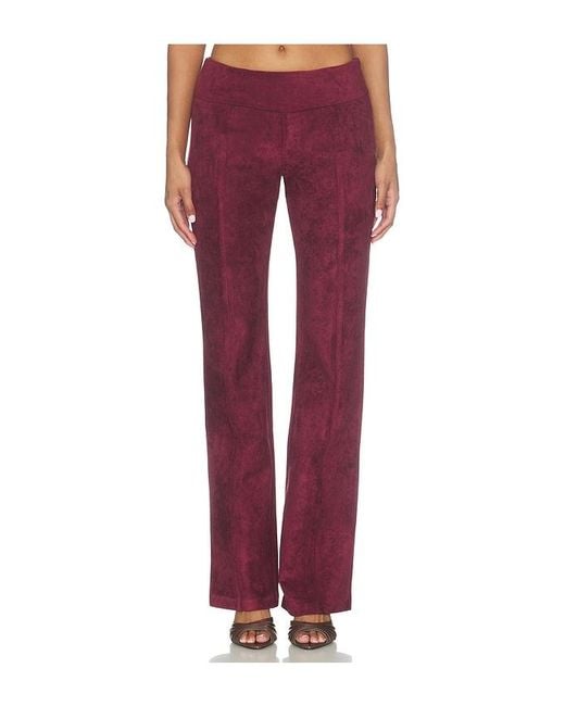 Amanda Uprichard Red Regency Pants
