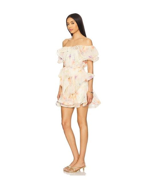 Elliatt Natural Livette Mini Dress