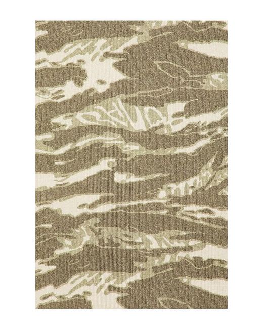 Rhude Multicolor Tiger Camo Double Layer Tee for men