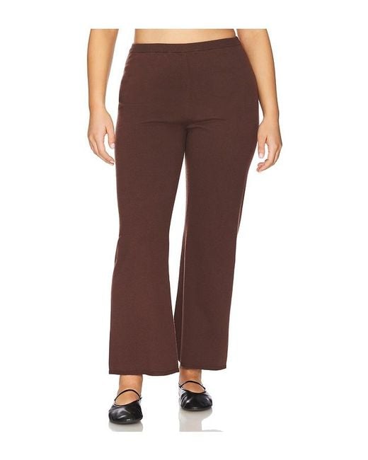L'academie Brown Maradona Knit Pant