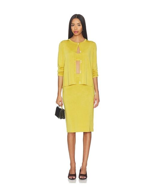 Posse Yellow Rae Cardigan