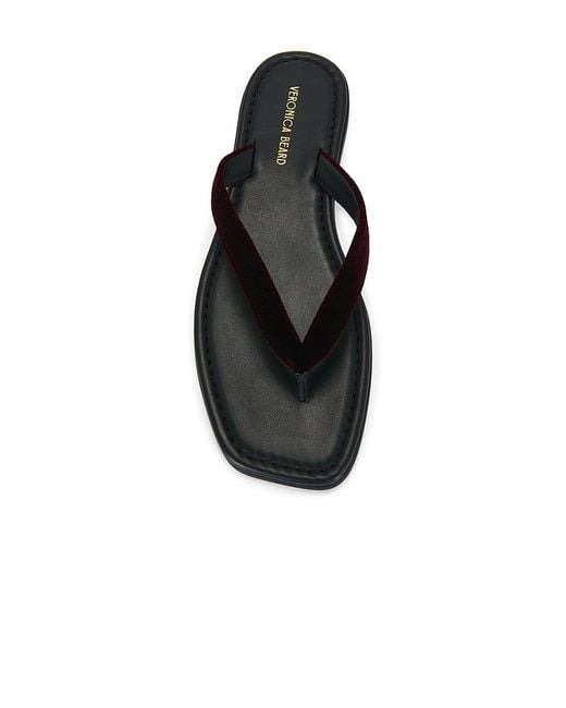 Veronica Beard Red Clea 2 Flip Flop