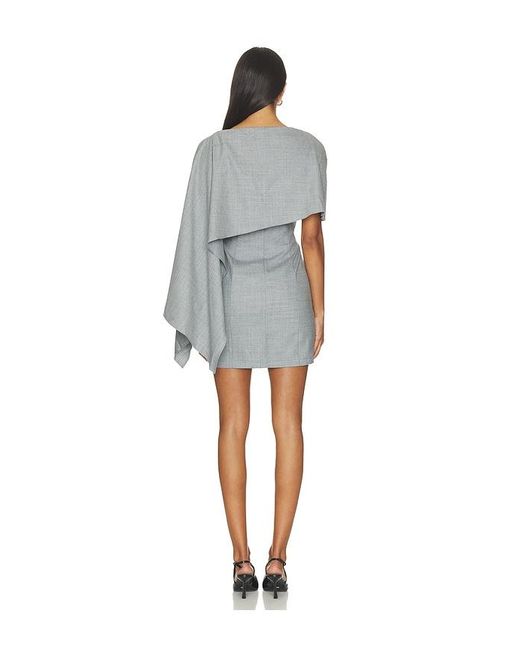 Amanda Uprichard Gray Soleil Dress