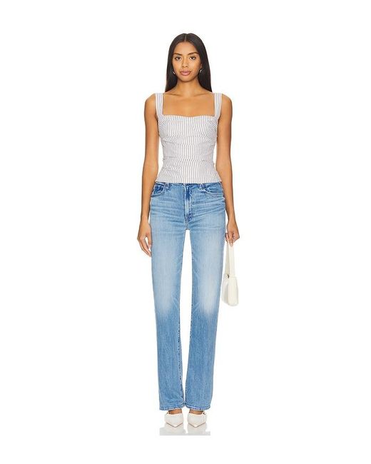 Mother Blue The Kick It Jeans