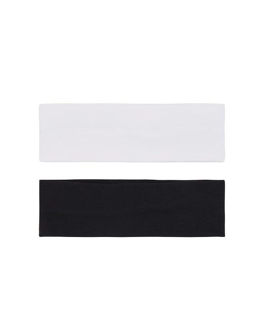 Set de cintas para el pelo wide jersey Shashi de color White