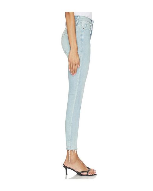 GOOD AMERICAN Blue Soft Tech Good Legs Skinny Jeans