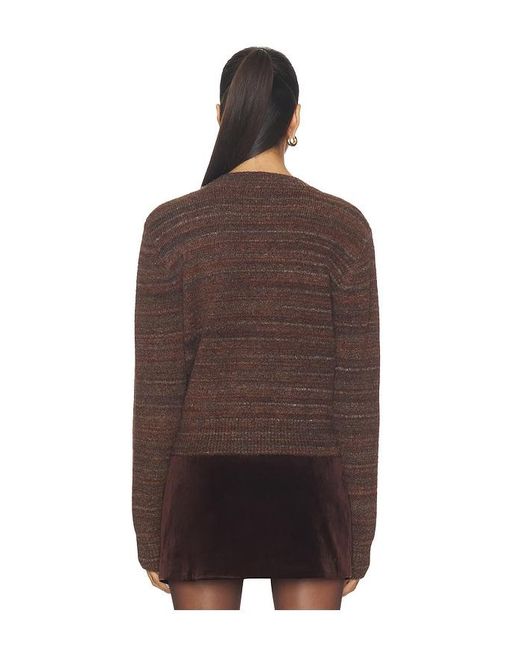 Astr Brown Dasia Sweater