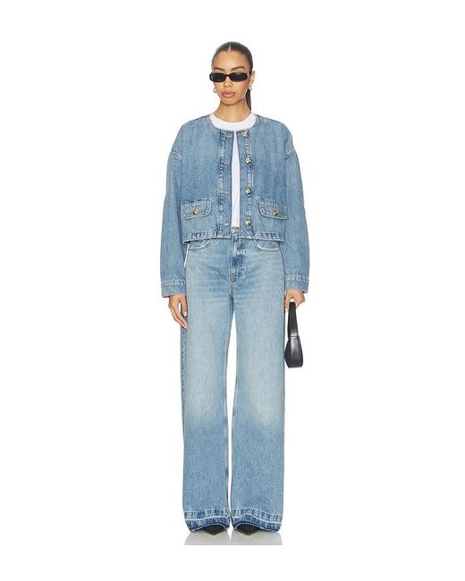 Anine Bing Blue Blanche Jacket