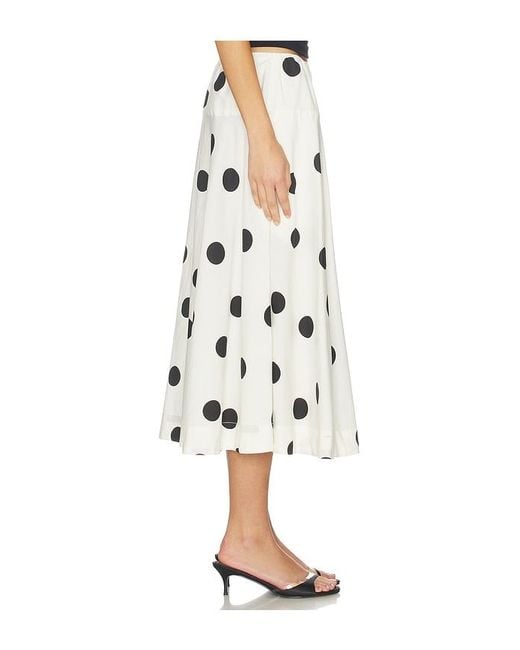 Free People Natural Betty Drop Waist Skirt