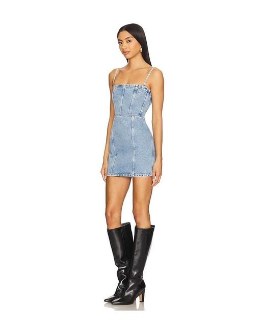ICON DENIM Blue Judy Mini Dress