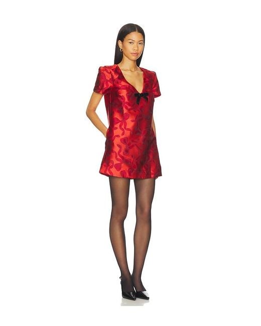 Show Me Your Mumu Red Jeanette Dress