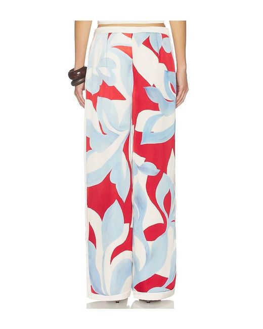 Seven Wonders Red Amoree Wide Leg Palazzo Pant
