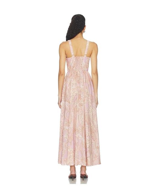 L'Agence White 'Agence Rosette Maxi Dress
