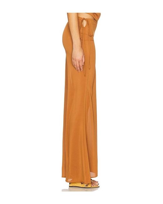 VDM Orange Evvy Tide Skirt