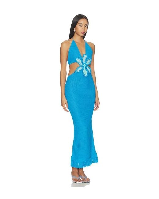 CAPITTANA Blue Starla Dress
