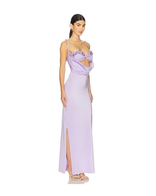 Ancora Purple Kleos Dress