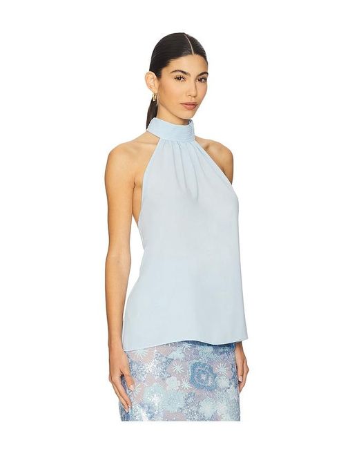 Bronx and Banco White X Revolve Halter Neck Top