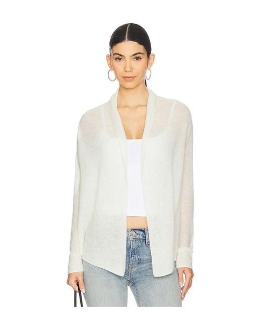 AllSaints White Laina Cardigan