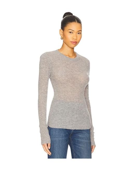 Citizens of Humanity Blue Alessia Crewneck Sweater