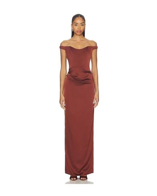 Katie May Red Tempest Gown