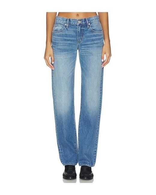SLVRLAKE Denim Blue Ellie Relaxed Leg Jeans