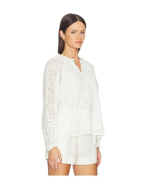 Cleobella White Alicia Blouse