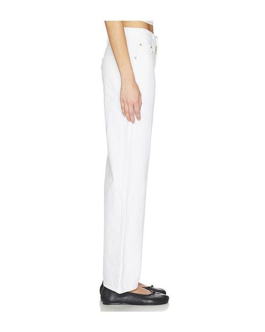 Levi's White Loose Boot