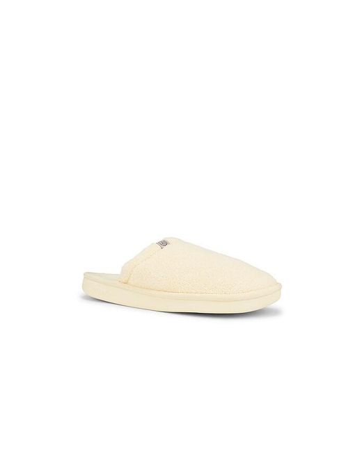 SLIPPERS ESSENTIAL en Yellow Brunch pour homme en coloris White