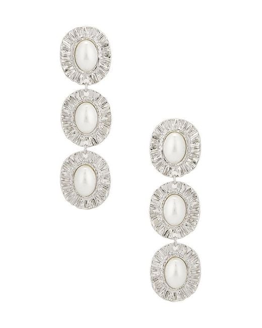 petit moments White Hängeohrringe Providence