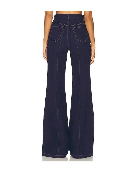 SAU LEE Blue Dylan Denim Pant