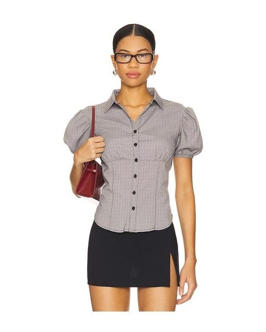 Mon Cheri Blouse En Color Gris Talla (También En S, Xs) Lioness de color Multicolor