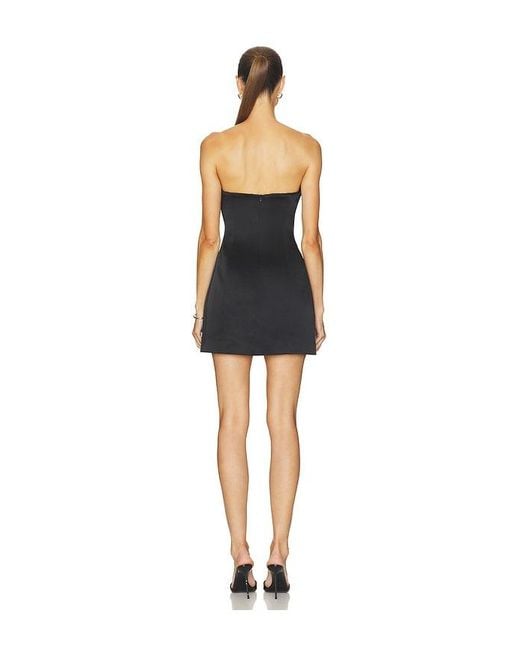 Elliatt Black Sydney Asymmetrical Mini Dress