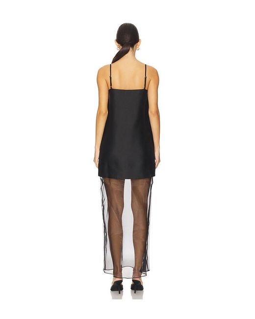 Line & Dot Black Isabeau Maxi Dress
