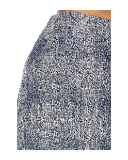 JBQ Blue Adrienne Mini Skirt