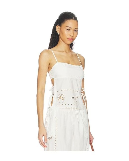 Tularosa White Nora Top