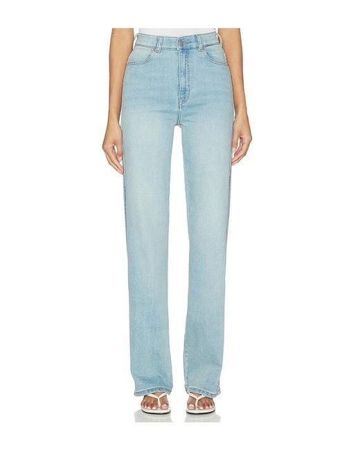 Dr. Denim Blue Moxy Straight Jeans