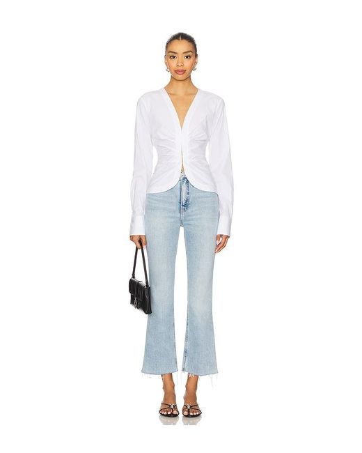 GOOD AMERICAN Blue Good Standard Kick Flare Jeans