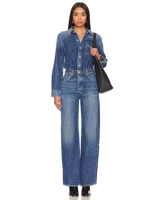 Citizens of Humanity Blue JUMPSUIT MAISIE