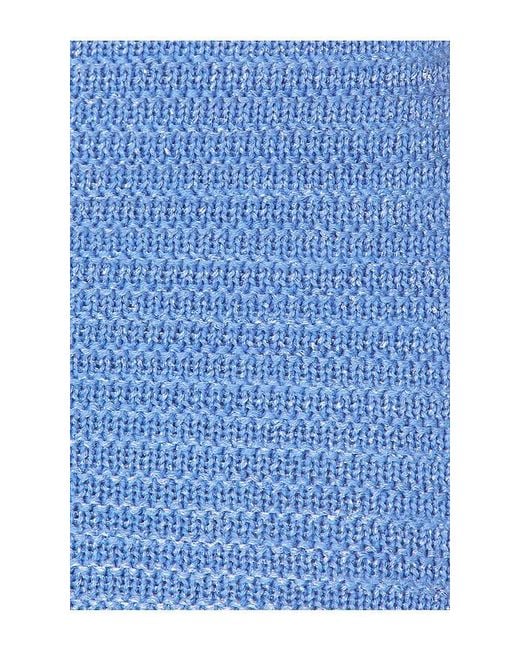 retroféte Blue Ronni Crochet Dress